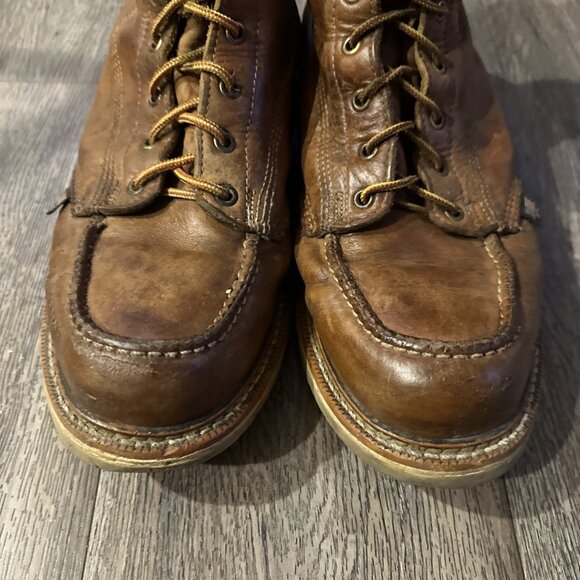 THOROGOOD 814-4201 AMERICAN HERITAGE8″ TOBACCO MOCTOE MEN WORK BOOTS SIZE 12D main image 8